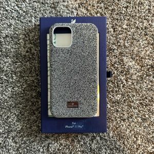 Silver Swarovski IPhone 11 Pro Case